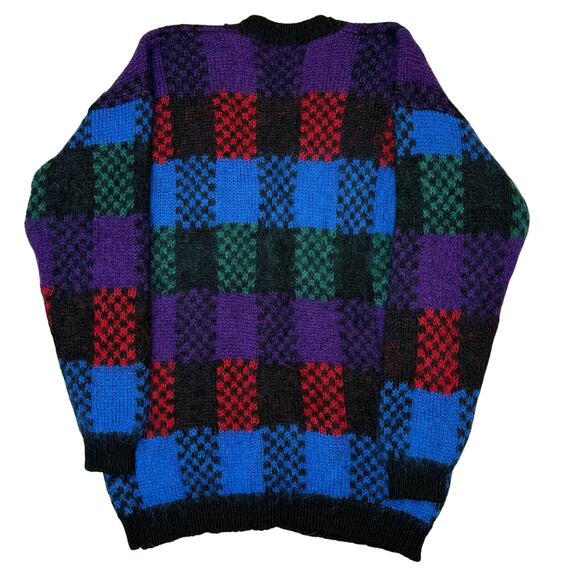 Vintage Susan Bristol Mohair Wool Cardigan Sweater Womens Size M - Picture 4 of 9